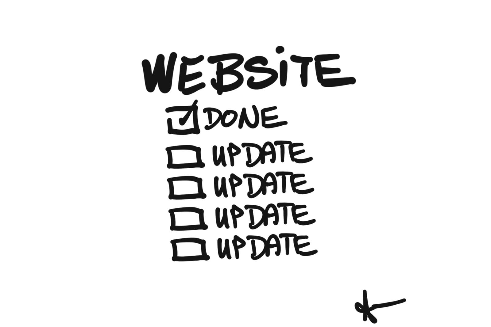 Why Your Website is NEVER Done…