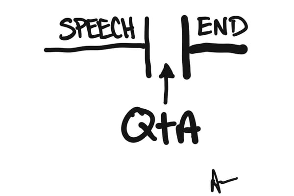 How to End Your Speech with the BANG It Deserves (Rather Than a Q&A)