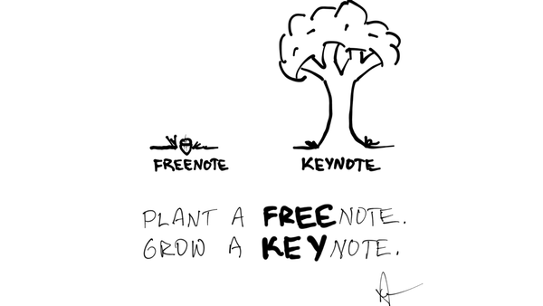 Make the Leap From Freenote to Keynote